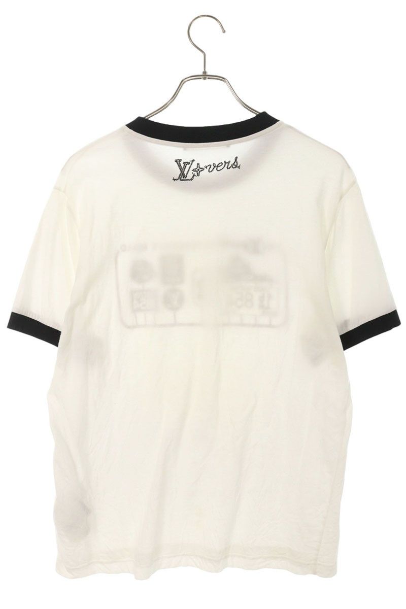 Louis Vuitton Fg1 Embellished Crew Neck T-Shirt