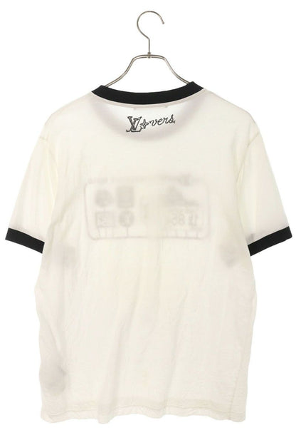 Louis Vuitton Fg1 Embellished Crew Neck T-Shirt