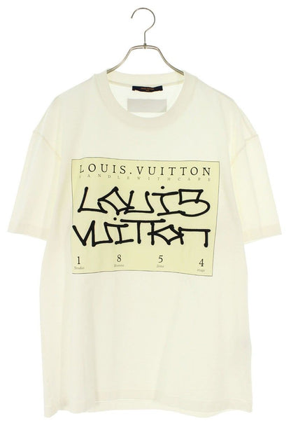 Louis Vuitton Dt3 Graffiti Logo Embroidery T-Shirt — view 3