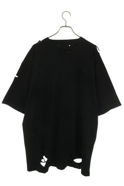 Balenciaga Destroyed Logo Print T-Shirt — view 2