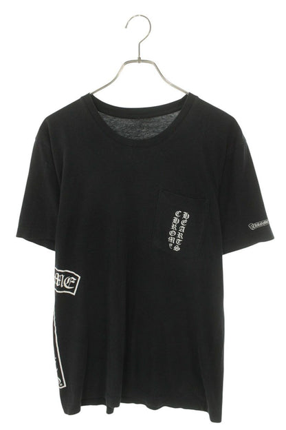 Chrome Hearts CH T-shrt 1 Side Logo Print T-Shirt