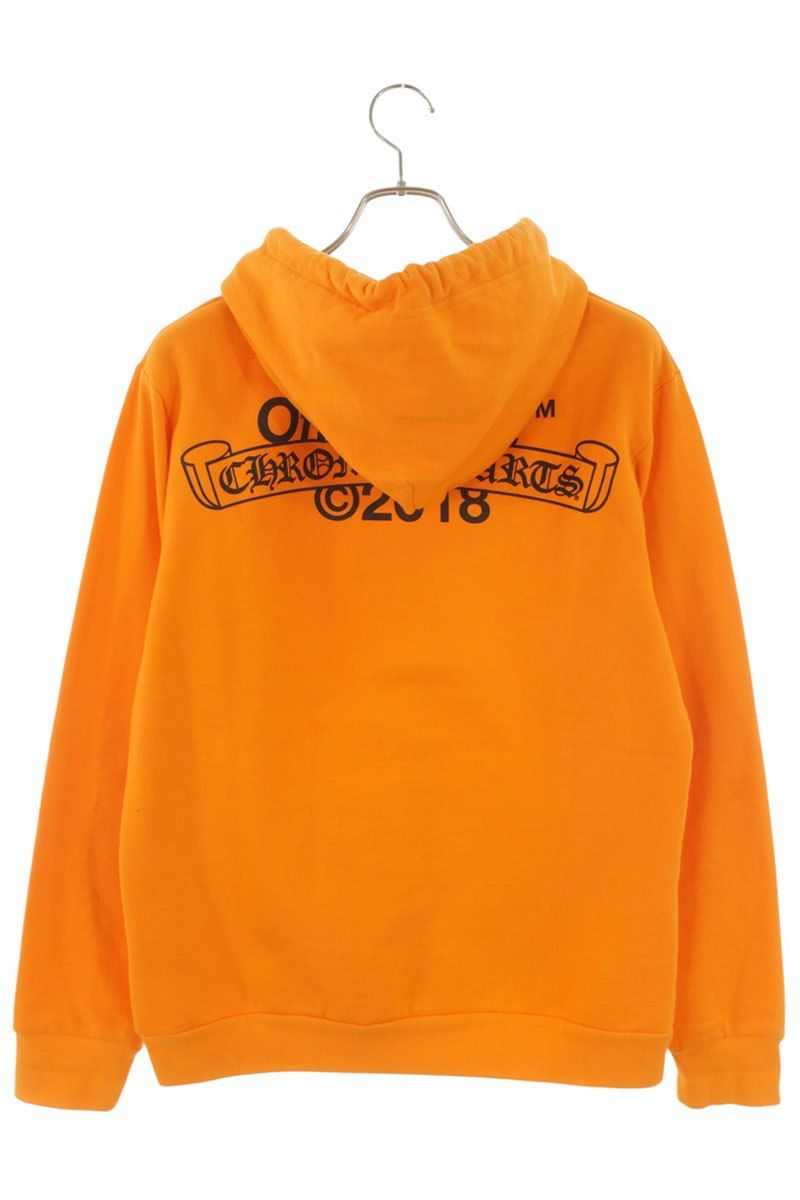 Chrome Hearts Off White HD Plvr Off Logo Back Print Pullover Hoodie — view 2