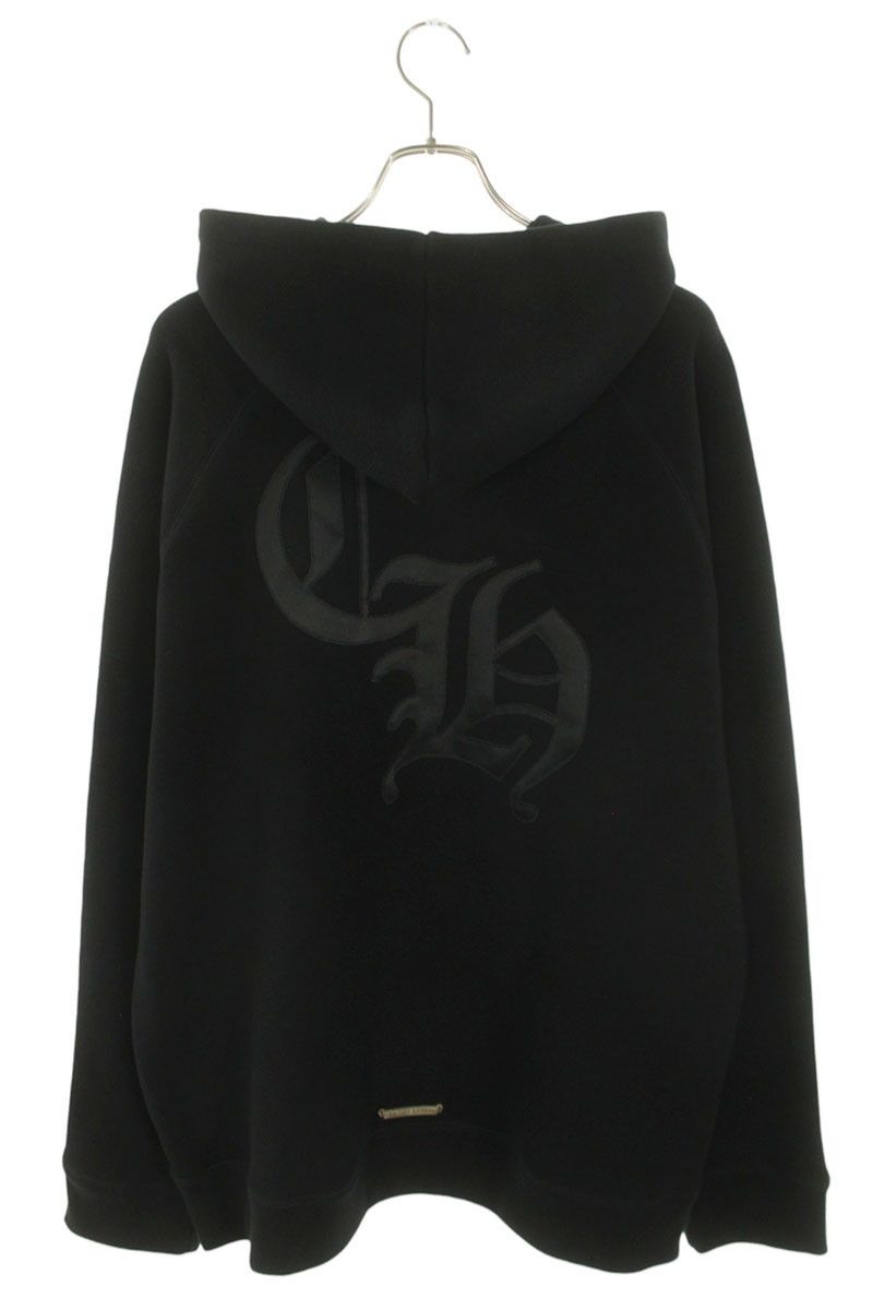 Chrome Hearts Hoodie Back CH Logo Cross Embroidery Pullover XXL — view 2