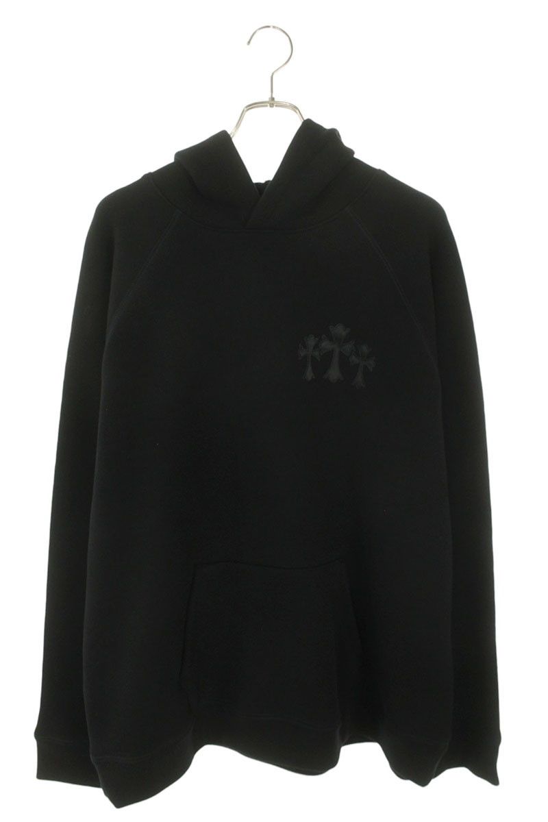 Chrome Hearts Hoodie Back CH Logo Cross Embroidery Pullover XXL
