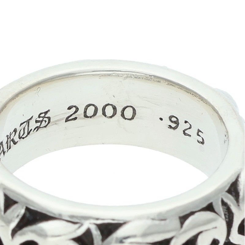Chrome Hearts Etrnity Vine Band Eternity Silver Ring — view 4