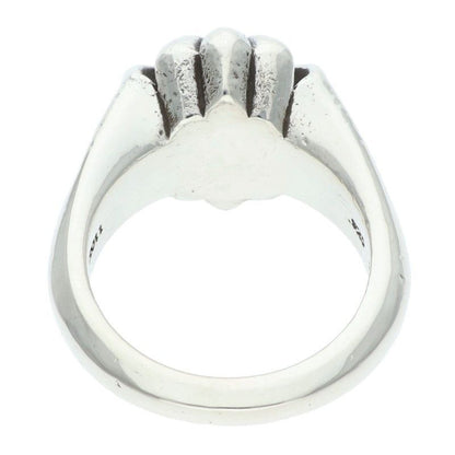Chrome Hearts Cutout CH Pls Sml Small Plus Silver Ring