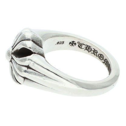 Chrome Hearts Cutout CH Pls Sml Small Plus Silver Ring — view 4