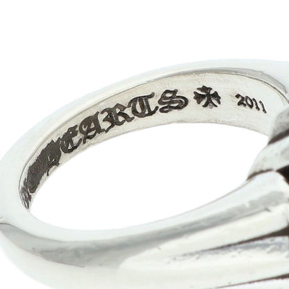 Chrome Hearts Cutout CH Pls Sml Small Plus Silver Ring — view 3