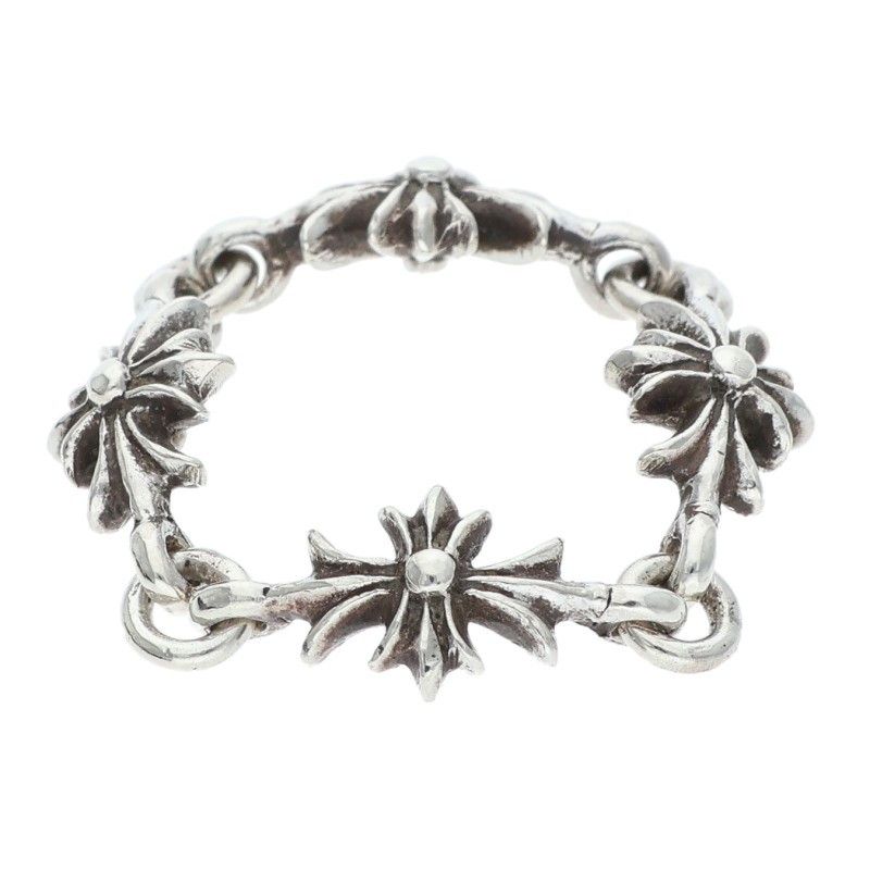 Chrome Hearts Ring Tny CH Pls Tiny Ech Plus Silver — view 3