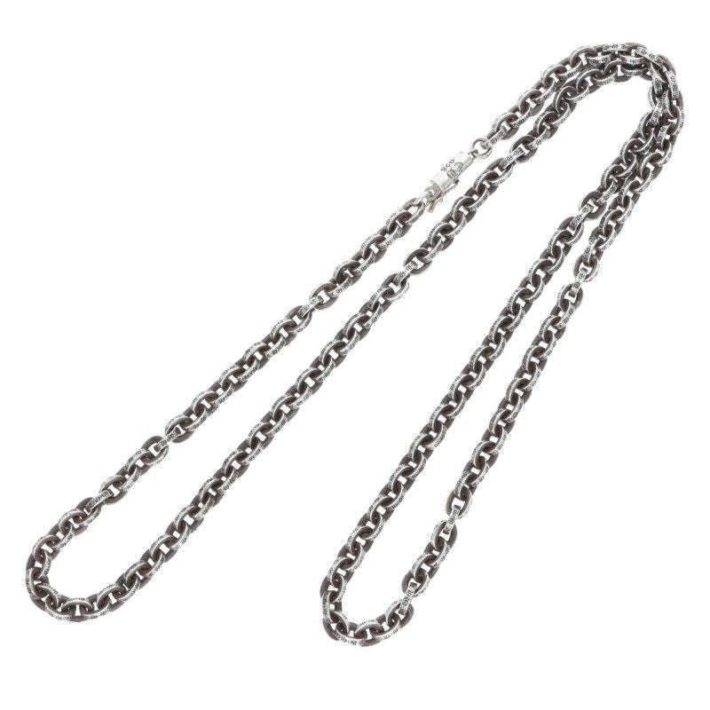 Chrome Hearts Paper Chain 24 Silver Necklace