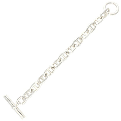 Hermes Chaine D'ancre TGM Silver Bracelet