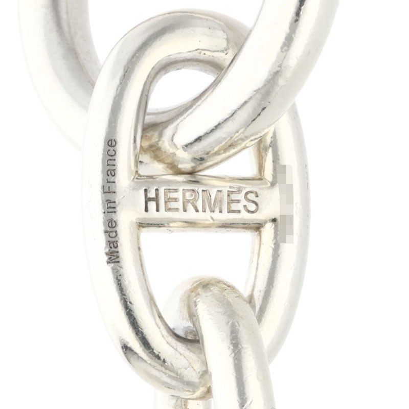 Hermes Chaine D'ancre TGM Silver Bracelet — view 2
