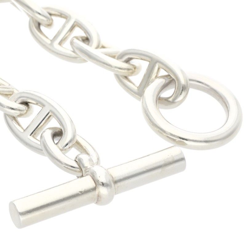 Hermes Chaine D'ancre TGM Silver Bracelet — view 3