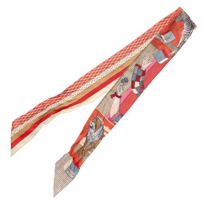 Hermes Twilly Allover Silk Scarf