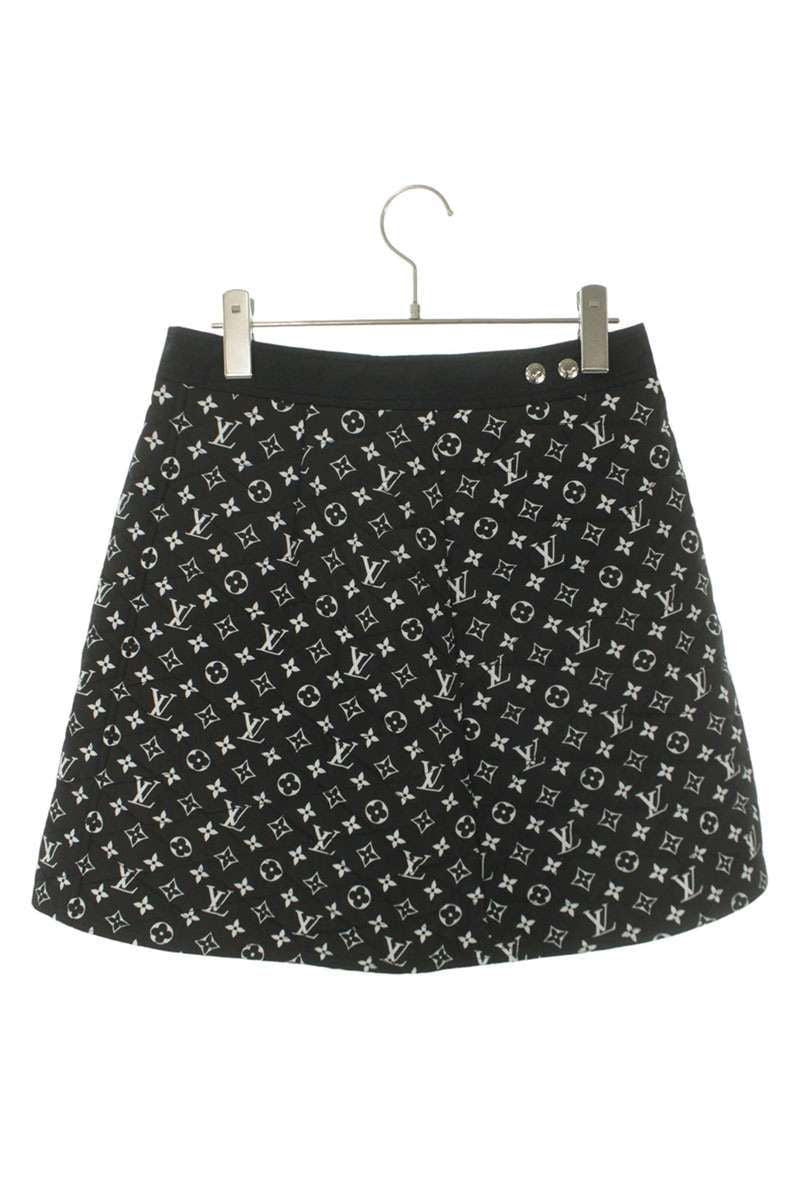 Louis Vuitton Ygp Monogram Mini Skirt 38 — view 2
