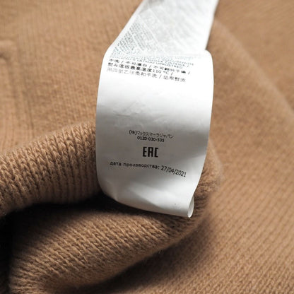 Max Mara Sfilata Knit S Hood Coat Zip Up Cardigan White Tag — view 9