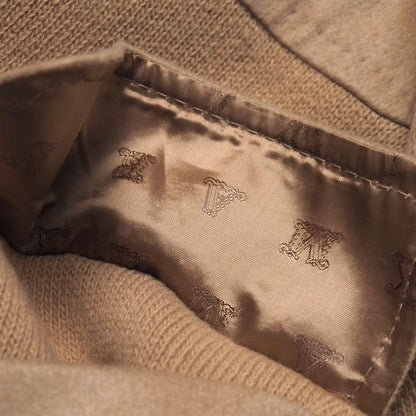 Max Mara Sfilata Knit S Hood Coat Zip Up Cardigan White Tag — view 5