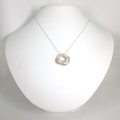 Tiffany & Co 925 Metal Interlocking Necklace — view 2