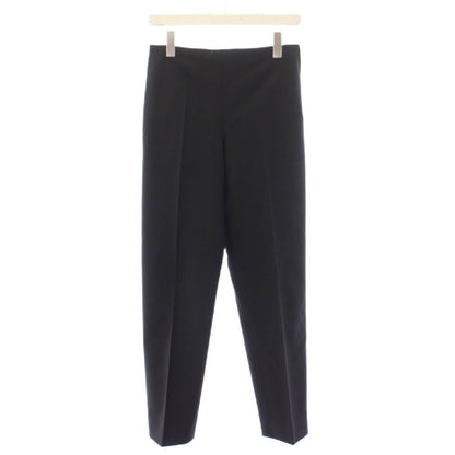 Prada Tapered Pants Trousers Stretch One Color 42 Black BB