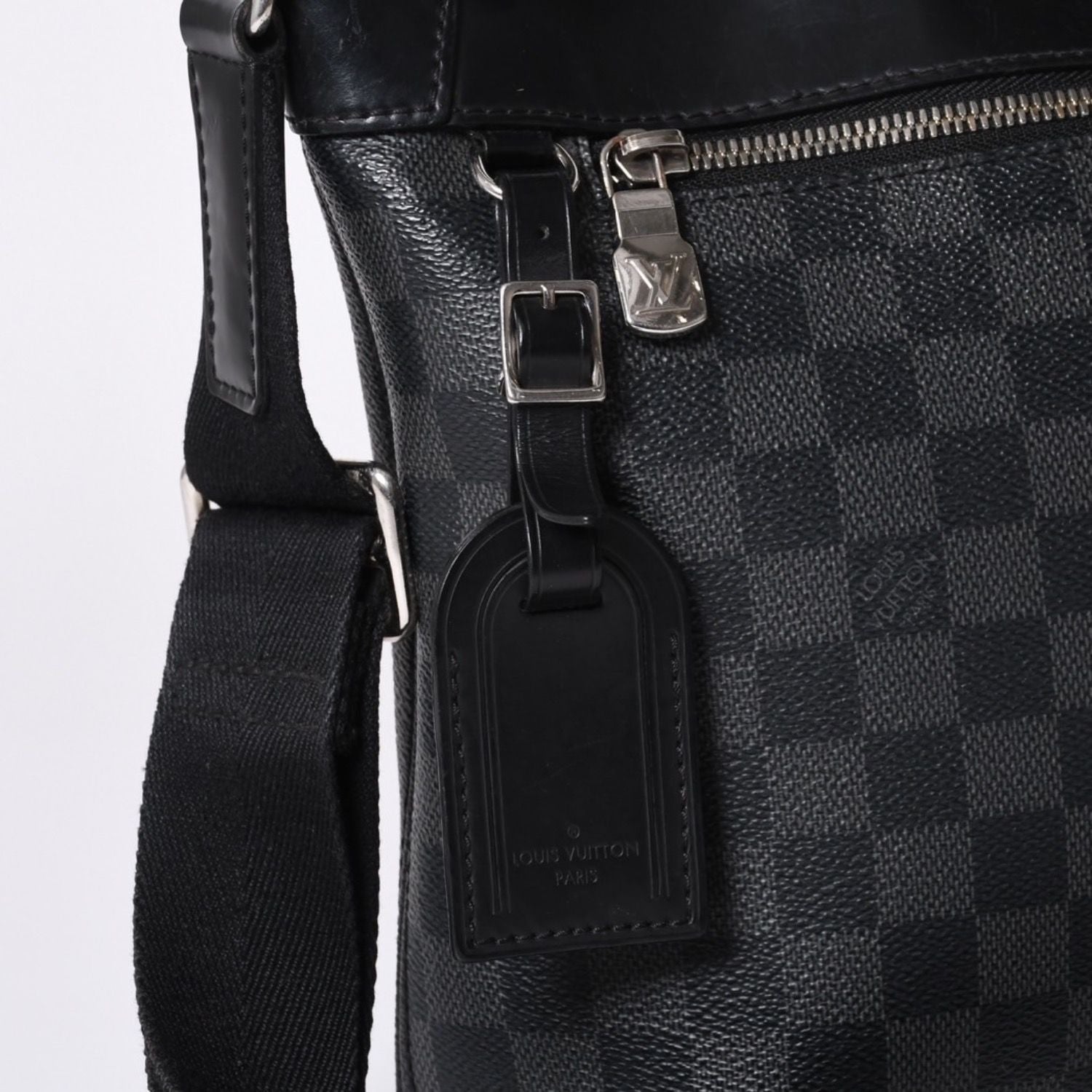 Louis Vuitton Mick PM Damier Graphite Canvas Black — view 5