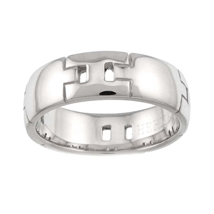 Hermes Ever Herakles 48 Ring 18k WG White Gold 750 Hercules — view 2