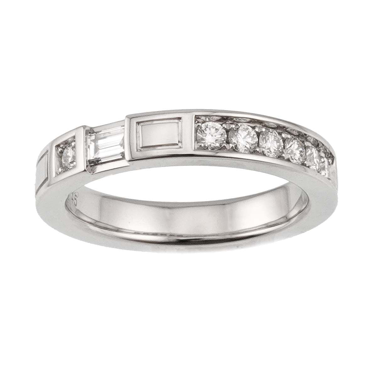 Harry Winston Traffic Accent Ring Diamond Pt Certificate — view 2