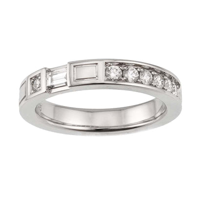 Harry Winston Traffic Accent Ring Diamond Pt Certificate — view 2