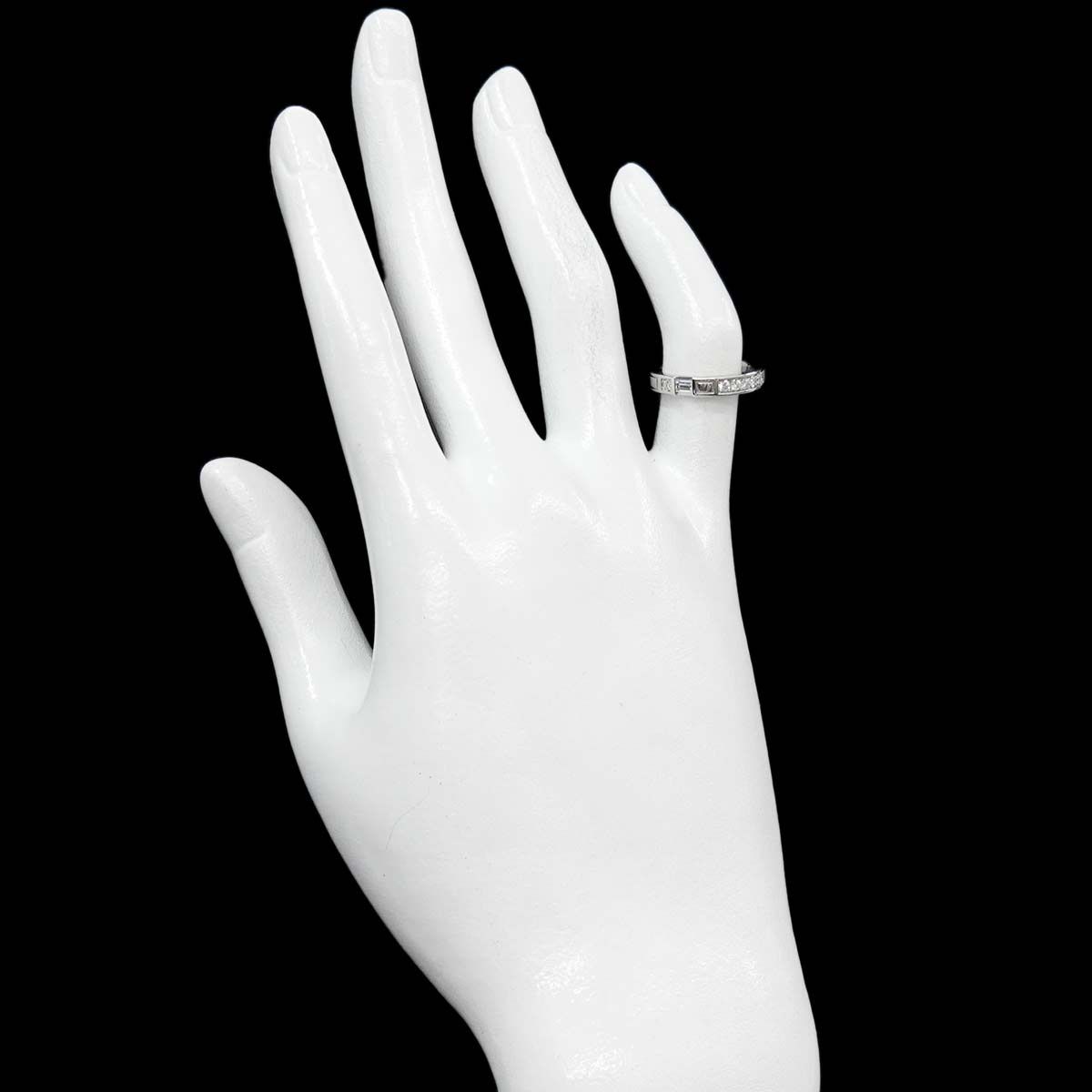 Harry Winston Traffic Accent Ring Diamond Pt Certificate — view 7