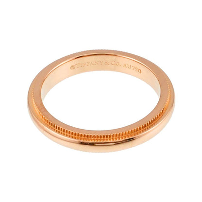 Tiffany & Co Milgray Ring 18k PG Pink Gold 750 Milgrain — view 3