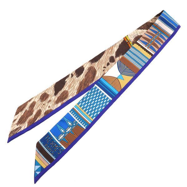 Hermes Twilly Scarf Purple