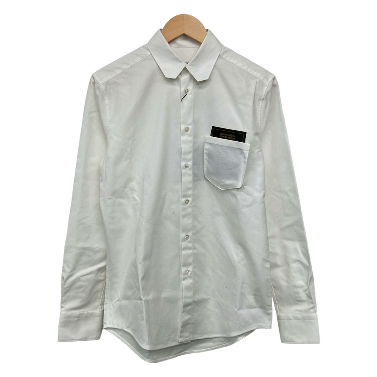 Louis Vuitton Long Sleeve Shirt XS Oxford Dna Cigarette Pocket Dlx White