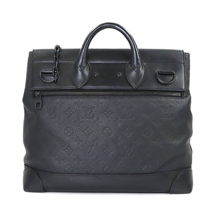 Louis Vuitton Monogram Taurillon Steamer PM 2-Way Bag Noir — view 2