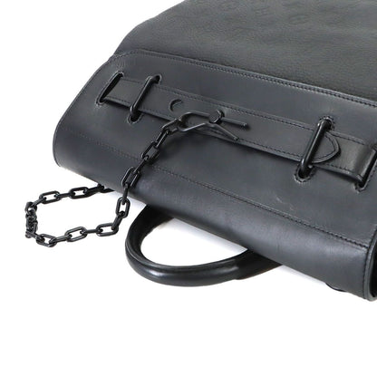 Louis Vuitton Monogram Taurillon Steamer PM 2-Way Bag Noir — view 5
