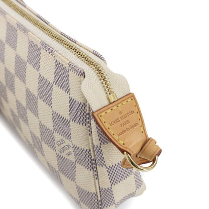 Louis Vuitton Damier Azur Pochette Pouch Gold — view 7