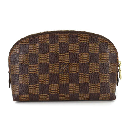 Louis Vuitton Damier Pochette Cosmetic PM Pouch Ebene Brown — view 2
