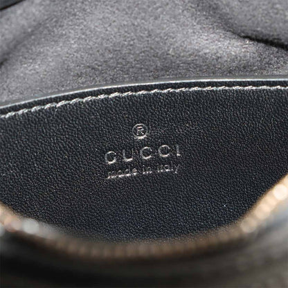 Gucci GG Marmont Small Quilted Shoulder Bag Leather Black — view 7