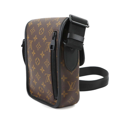 Louis Vuitton Monogram Macassar Arch Messenger Shoulder Bag Brown — view 3
