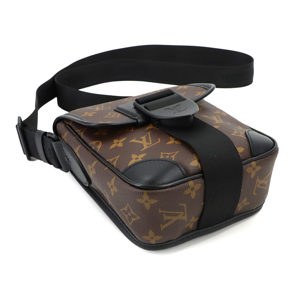 Louis Vuitton Monogram Macassar Arch Messenger Shoulder Bag Brown — view 4