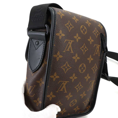 Louis Vuitton Monogram Macassar Arch Messenger Shoulder Bag Brown — view 8