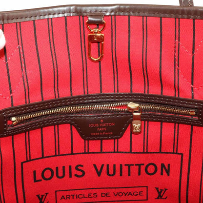 Louis Vuitton Damier Neverfull PM Tote Ebene Gold Brown — view 8