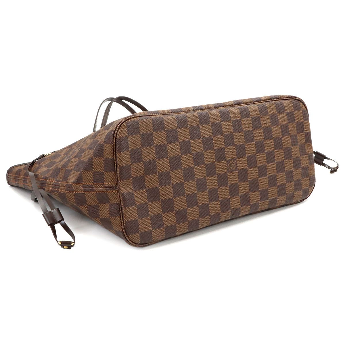 Louis Vuitton Damier Neverfull MM Tote Ebene Cerise Brown — view 5