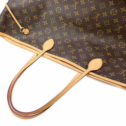 Louis Vuitton Monogram Neverfull GM Tote Brown Gold — view 5