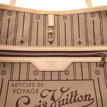 Louis Vuitton Monogram Neverfull GM Tote Brown Gold — view 7