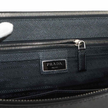 Prada 2-Way Tote Shoulder Bag Saffiano Leather Black — view 7