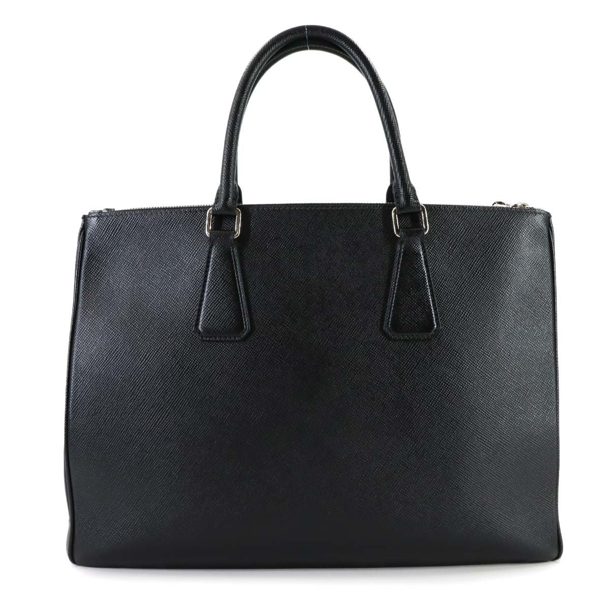 Prada 2-Way Tote Shoulder Bag Saffiano Leather Black — view 2