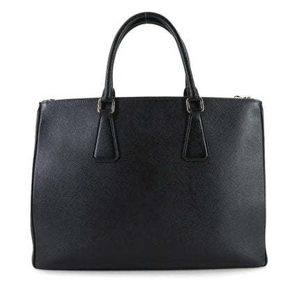 Prada 2-Way Tote Shoulder Bag Saffiano Leather Black — view 2