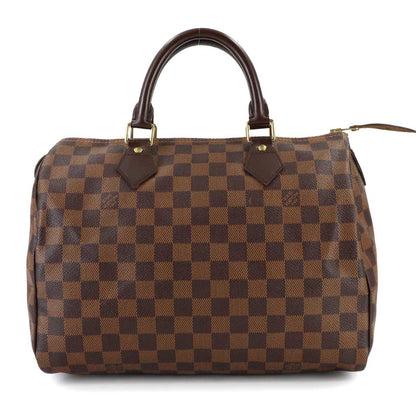 Louis Vuitton Damier Speedy 30 Hand Bag Ebene Brown Gold — view 2