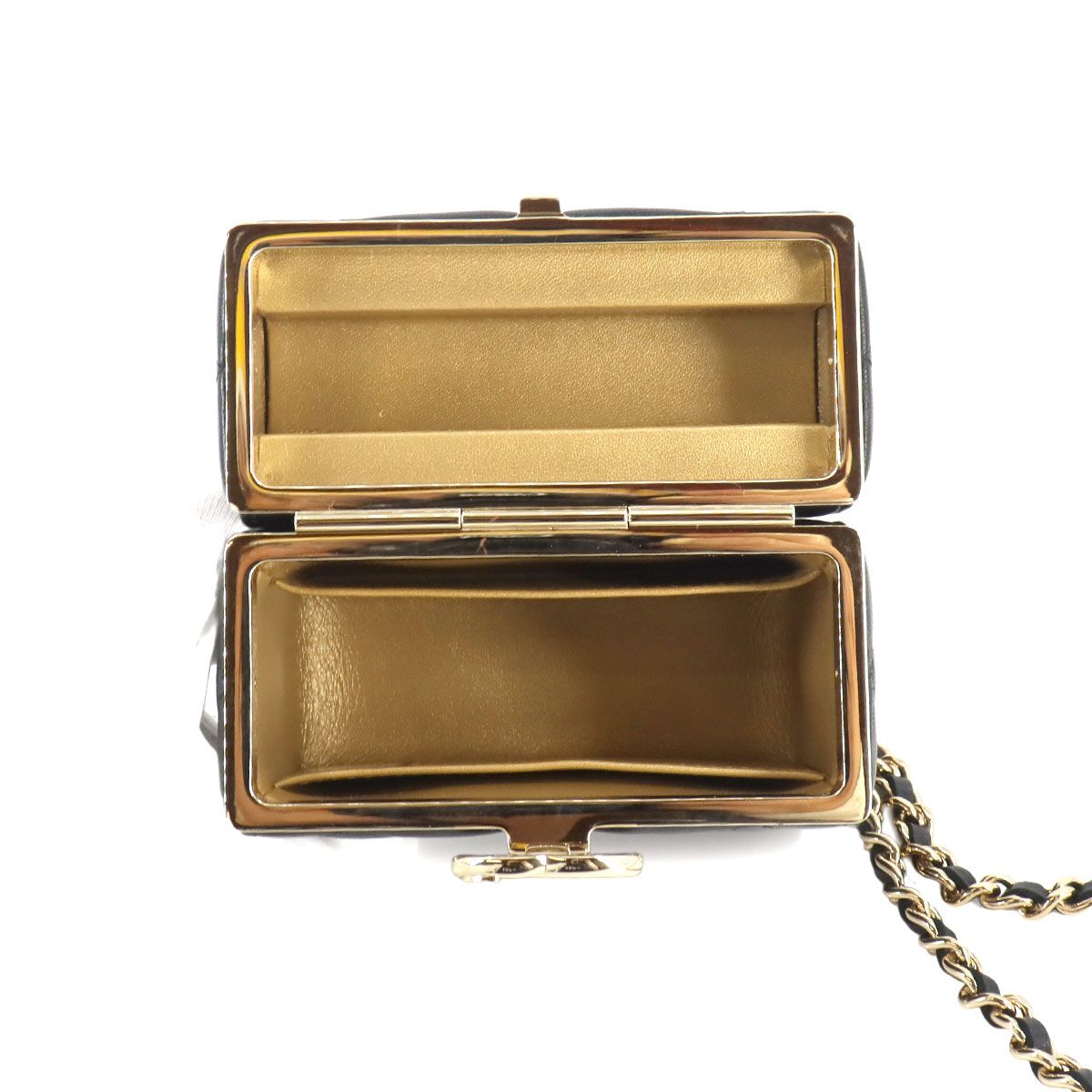 Chanel Quilted Box Shoulder Bag — view 6