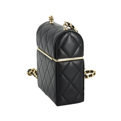 Chanel Quilted Box Shoulder Bag — view 3