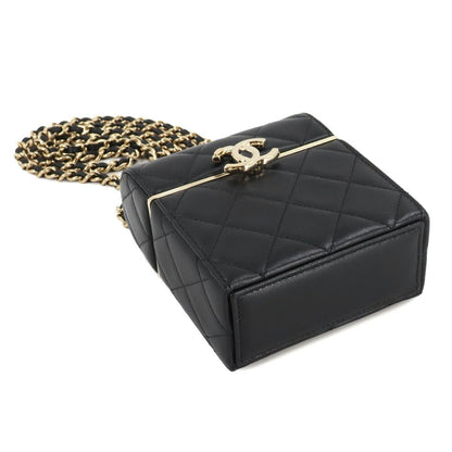 Chanel Quilted Box Shoulder Bag — view 4